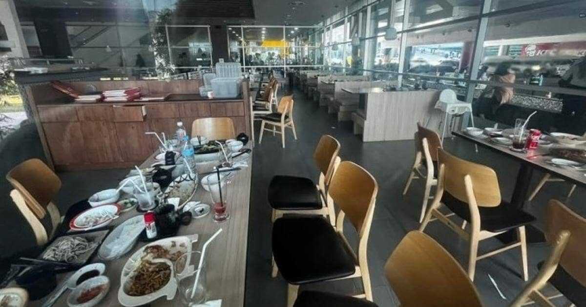 Nhà hàng lỗ nặng vì khách chạy động đất không trả tiền