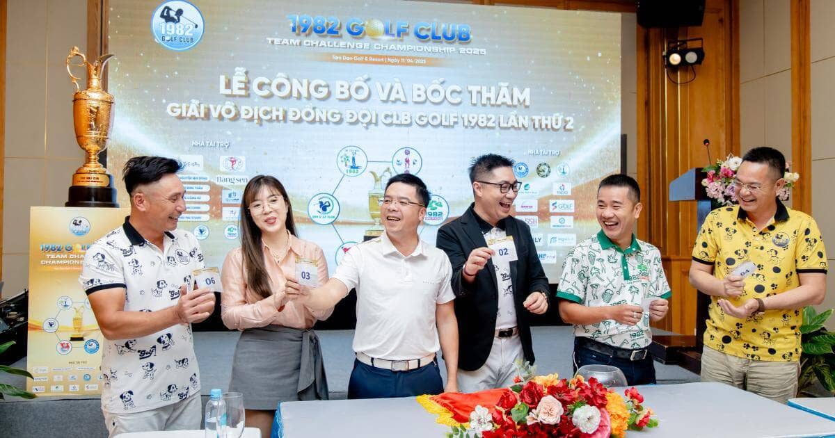 1982 Golf Club Team Challenge Championship 2025: 6 đội tuyển " nhất vũ trụ" sẵn sàng tranh tài