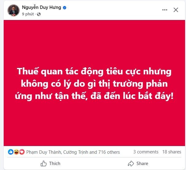 Chủ tịch SSI Nguyễn Duy Hưng: Đã đến lúc bắt đáy