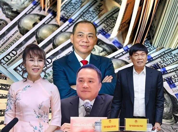 VN-Index giảm hơn 185 điểm sau 3 phiên, tài sản các tỷ phú USD Việt Nam còn bao nhiêu?
