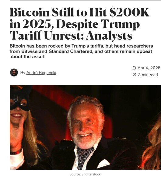 Bitcoin sẽ chạm mốc 200.000 USD trong năm 2025