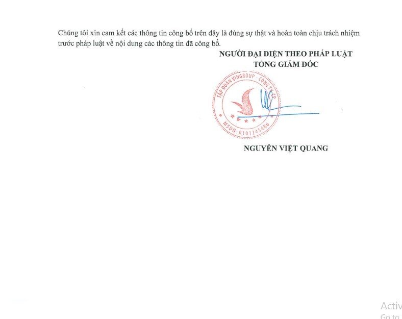 Vingroup (VIC) muốn huy động 7.000 tỷ thông qua phát hành trái phiếu riêng lẻ