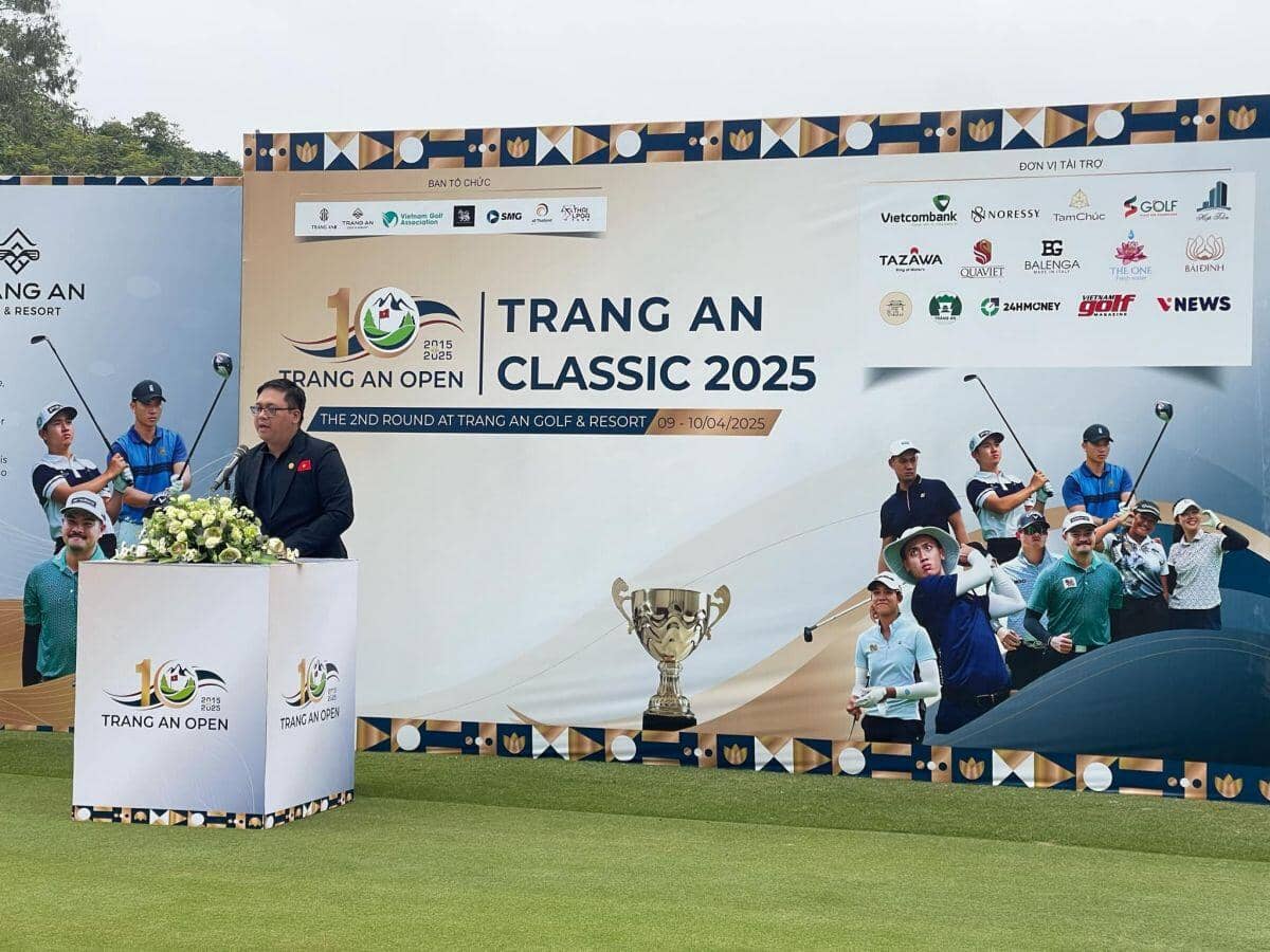 Trang An Classic 2025 : Dấu ấn vươn tầm của golf Việt về " Miền di sản"