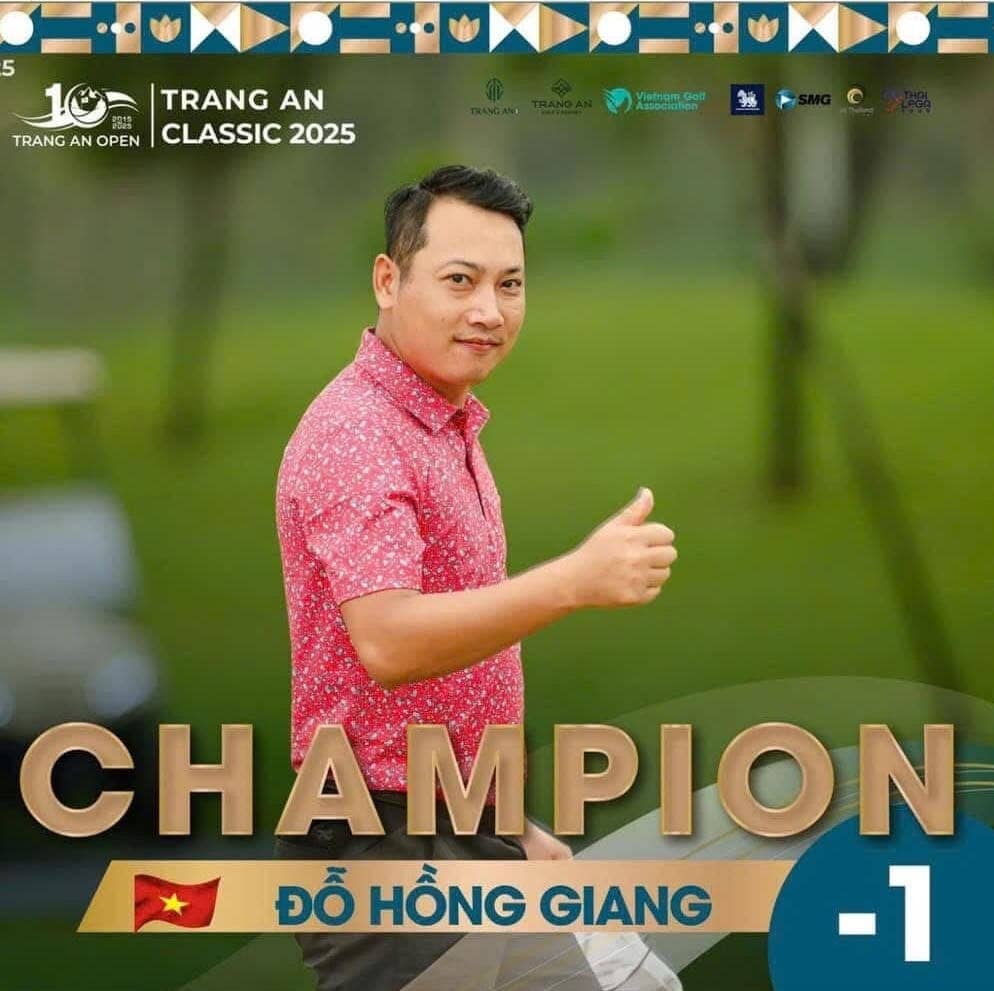 Trang An Classic 2025 : Dấu ấn vươn tầm của golf Việt về " Miền di sản"