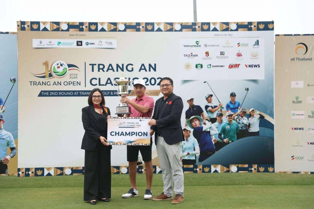 Trang An Classic 2025 : Dấu ấn vươn tầm của golf Việt về " Miền di sản"