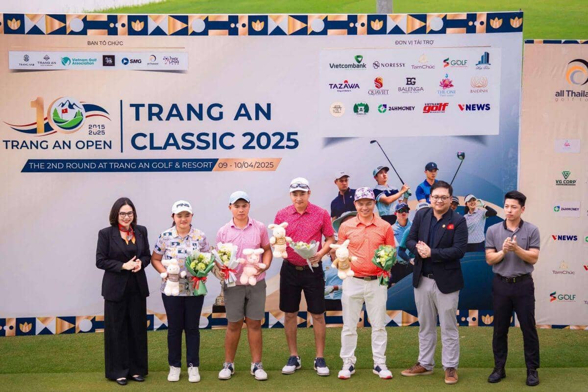 Trang An Classic 2025 : Dấu ấn vươn tầm của golf Việt về " Miền di sản"