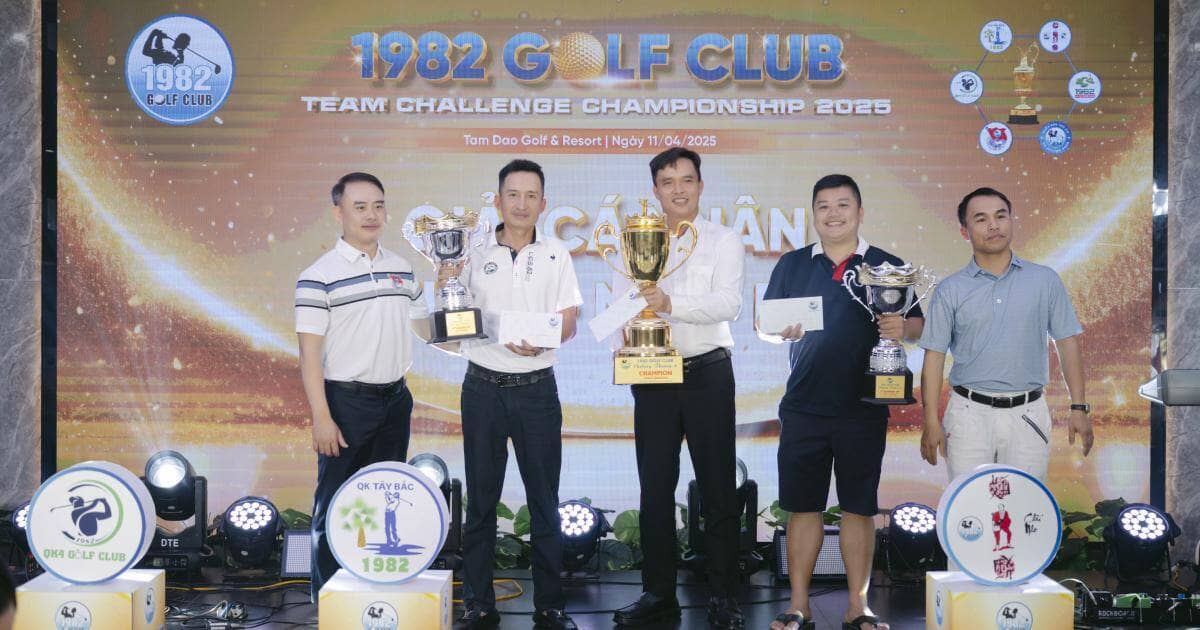 1982 Golf Club Team Challenge Championship 2025: Đội Quân khu Thủ đô xuất sắc giành ngôi Vô địch đồng đôi