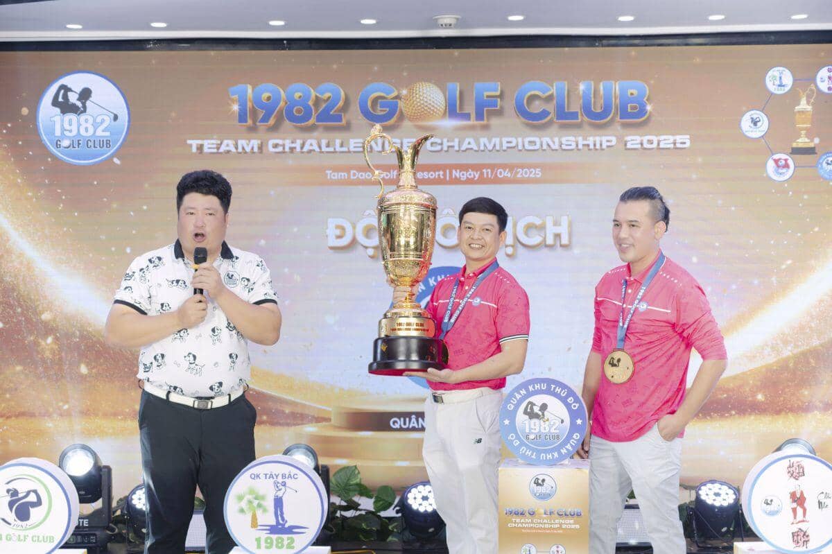 1982 Golf Club Team Challenge Championship 2025: Đội Quân khu Thủ đô xuất sắc giành ngôi Vô địch đồng đôi