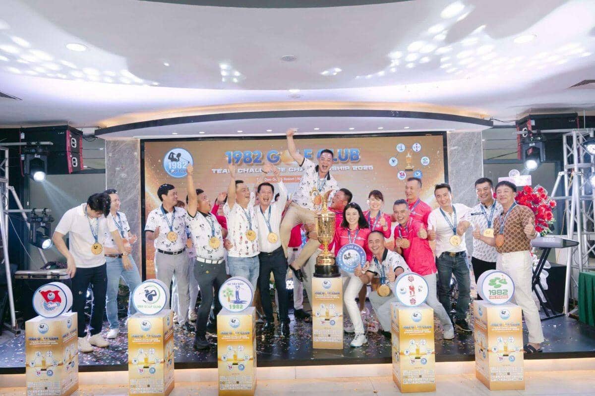 1982 Golf Club Team Challenge Championship 2025: Đội Quân khu Thủ đô xuất sắc giành ngôi Vô địch đồng đôi