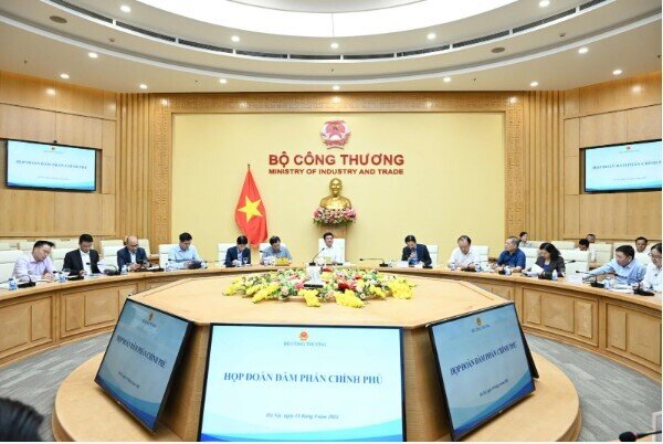 Thông tin về cuộc họp lần thứ nhất của Đoàn đàm phán Chính phủ về vấn đề thương mại với Hoa Kỳ