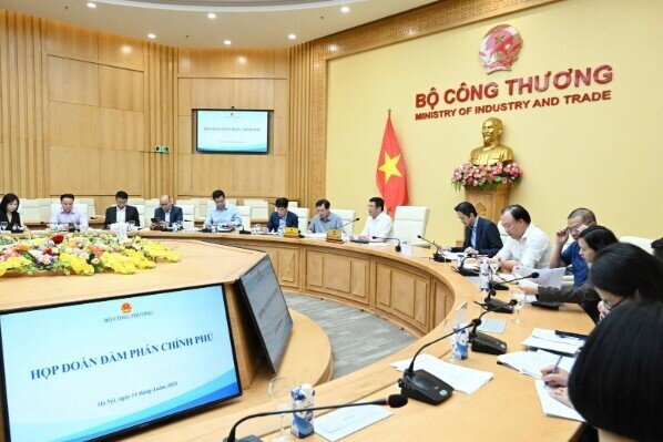Thông tin về cuộc họp lần thứ nhất của Đoàn đàm phán Chính phủ về vấn đề thương mại với Hoa Kỳ