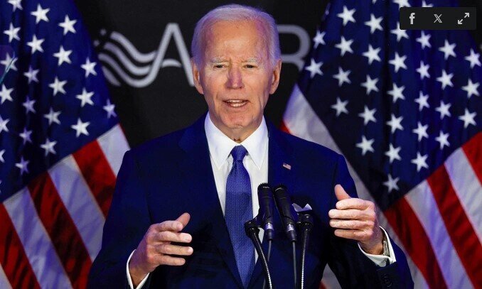 Ông Biden lần đầu phát biểu sau khi rời nhiệm sở