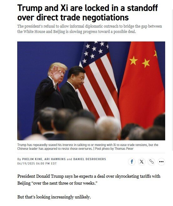 Ông Trump muốn đàm phán trực tiếp với Chủ tịch Trung Quốc