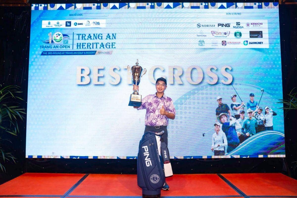 Lê Minh Nghĩa vô địch Trang An Heritage 2025, chính thức dành một suất tham dự Trang An Open 2025 vào tháng 5