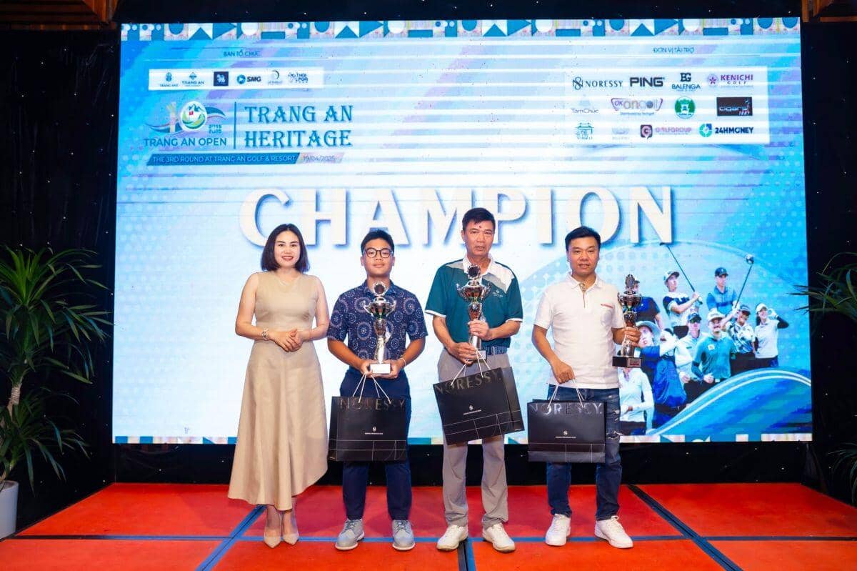 Lê Minh Nghĩa vô địch Trang An Heritage 2025, chính thức dành một suất tham dự Trang An Open 2025 vào tháng 5