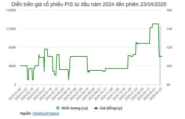 Công ty mẹ của PIS “sang tay” 2.53 triệu cp cho con của Phó Chủ tịch?