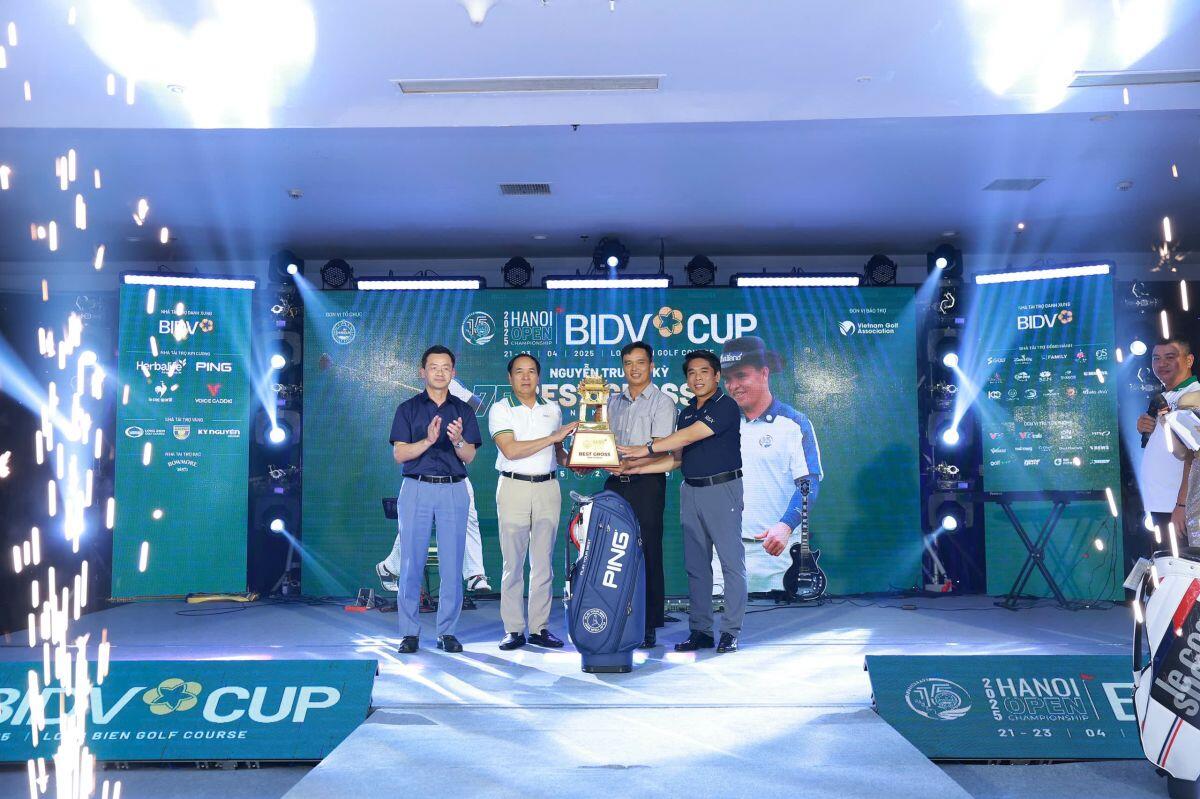 Giải golf Hà Nội Mở rộng – BIDV Cup 2025: Golfer Nguyễn Trường Kỳ vô địch Nam nghiệp dư