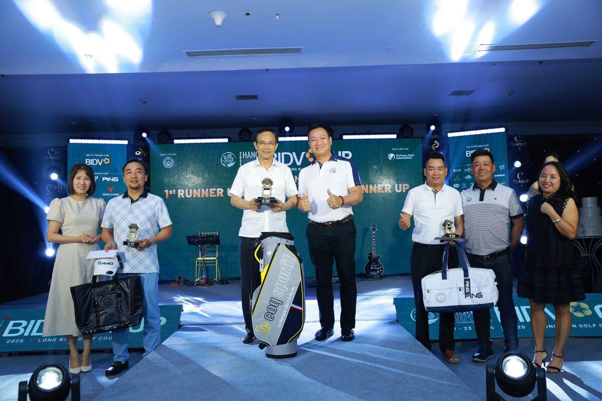Giải golf Hà Nội Mở rộng – BIDV Cup 2025: Golfer Nguyễn Trường Kỳ vô địch Nam nghiệp dư