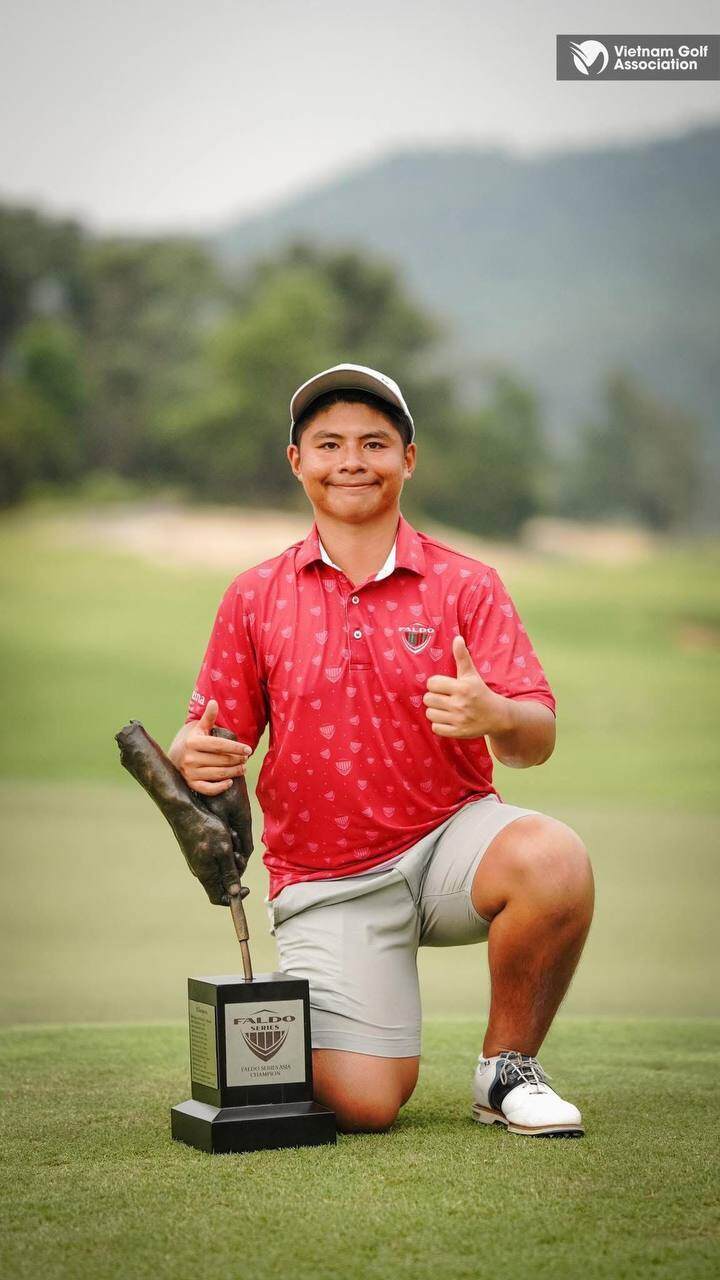 Nguyễn Tuấn Anh vô địch Faldo Series Asia Grand Final 2025