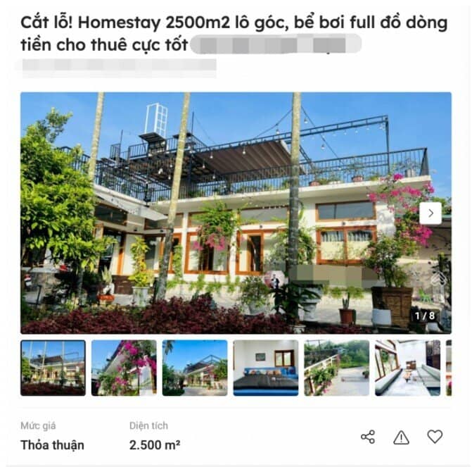 Bỏ vài chục tỷ đồng mua homestay, nhiều chủ đầu tư đang lo tháo chạy