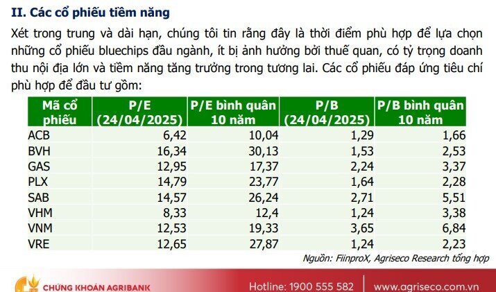 8 cổ phiếu Bluechips đầu ngành định giá hấp dẫn, nhiều tiềm năng tăng trưởng trong tương lai