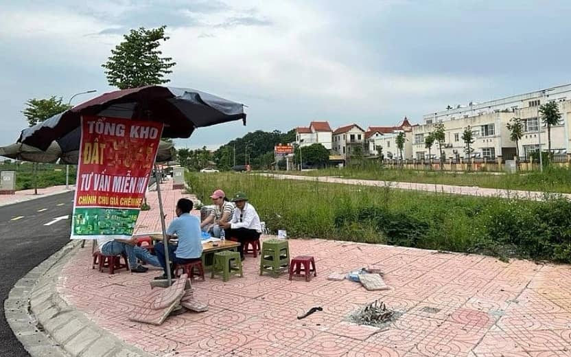 Giao dịch đất thổ cư ở Hà Nội giảm hơn 50%