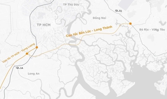 Cầu Phước Khánh trên cao tốc Bến Lức - Long Thành thi công trở lại