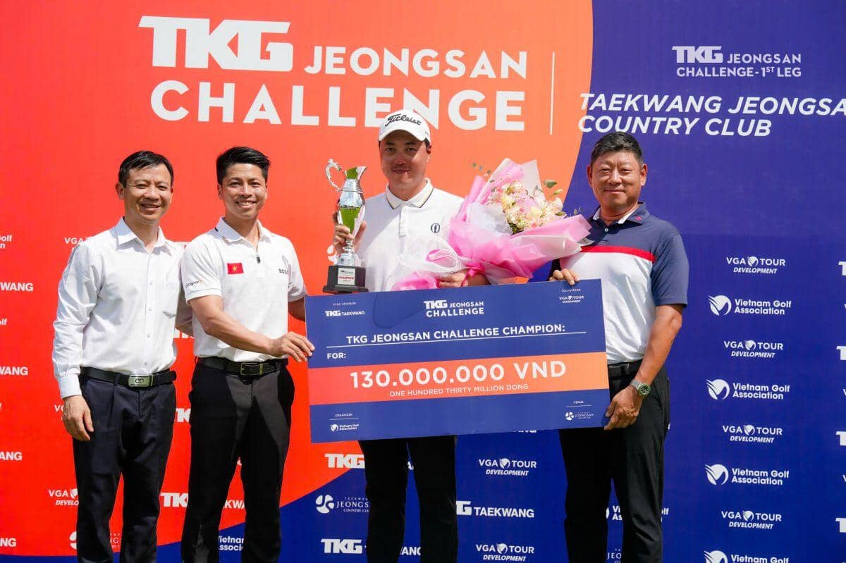 Park Jung Min vô địch TKG Jeongsan Challenge - 1st leg