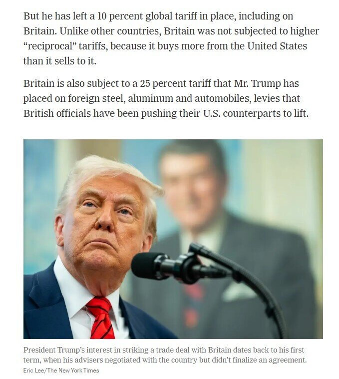 Mỹ và Anh sẽ công bố thỏa thuận thương mại trong ngày hôm nay