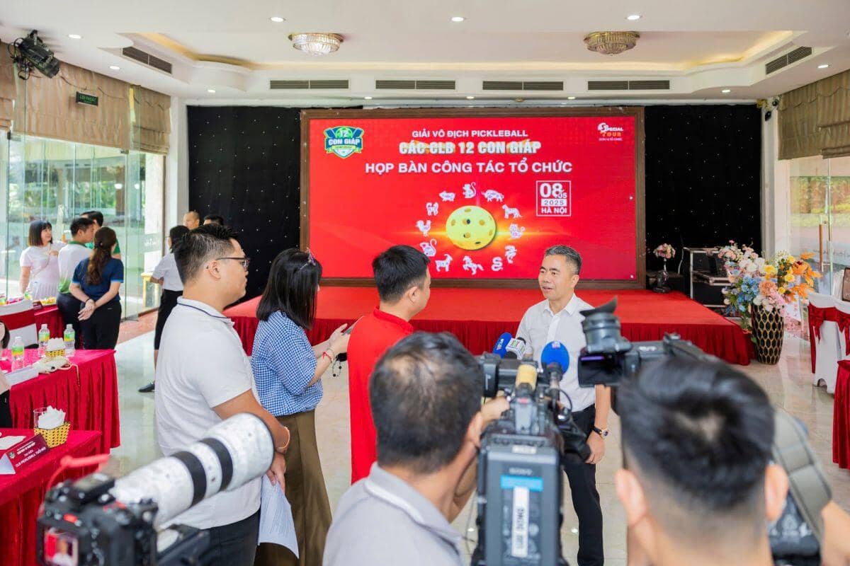 Pick thủ cùng hệ tuổi sẵn sàng  " bùng nổ" tại giải Vô địch Pickleball các CLB 12 Con giáp