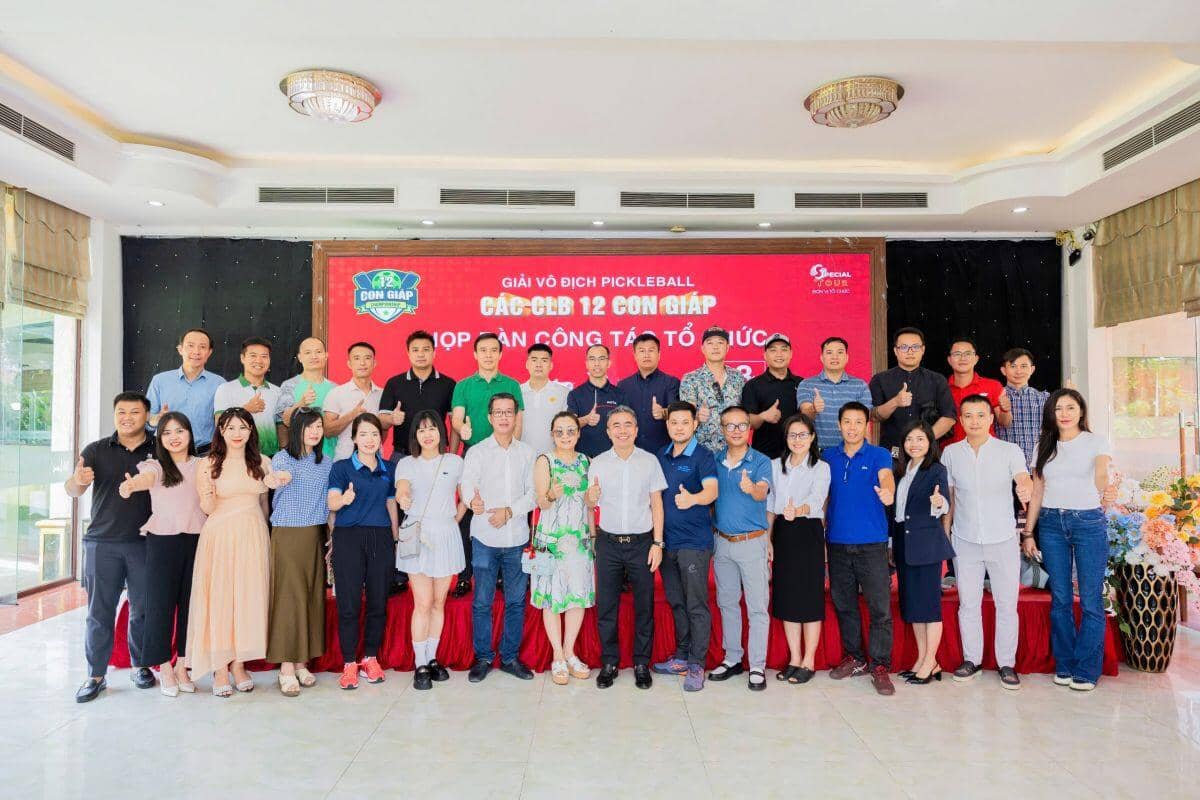 Pick thủ cùng hệ tuổi sẵn sàng  " bùng nổ" tại giải Vô địch Pickleball các CLB 12 Con giáp