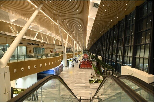 Nhà ga T3 Tân Sơn Nhất bị "dột" sau mưa lớn?