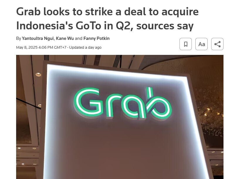 Grab sắp thâu tóm Gojek ngay trong năm nay