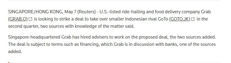 Grab sắp thâu tóm Gojek ngay trong năm nay
