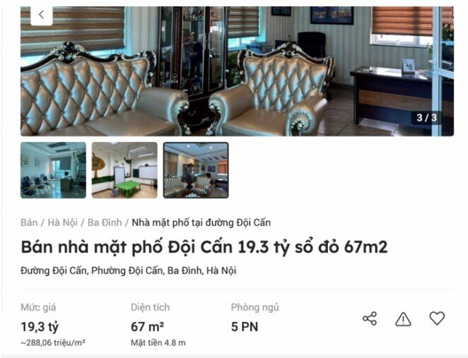 Nhà mặt phố trung tâm Hà Nội 'nóng' trở lại, siêu đắt đỏ vẫn hút khách mua