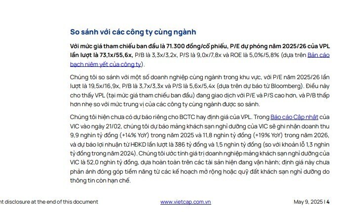 CTCK định giá Vinpearl bao nhiêu trước ngày chào sàn HSX?