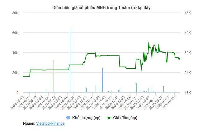 Cổ đông lớn MNB muốn bán gần hết cổ phần trước thềm ĐHĐCĐ