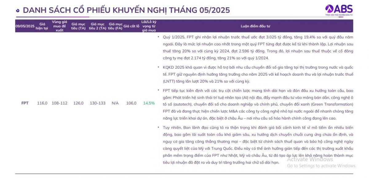 CTCK gợi ý các nhóm cổ phiếu có tiềm năng tăng trưởng cao trong tháng 5