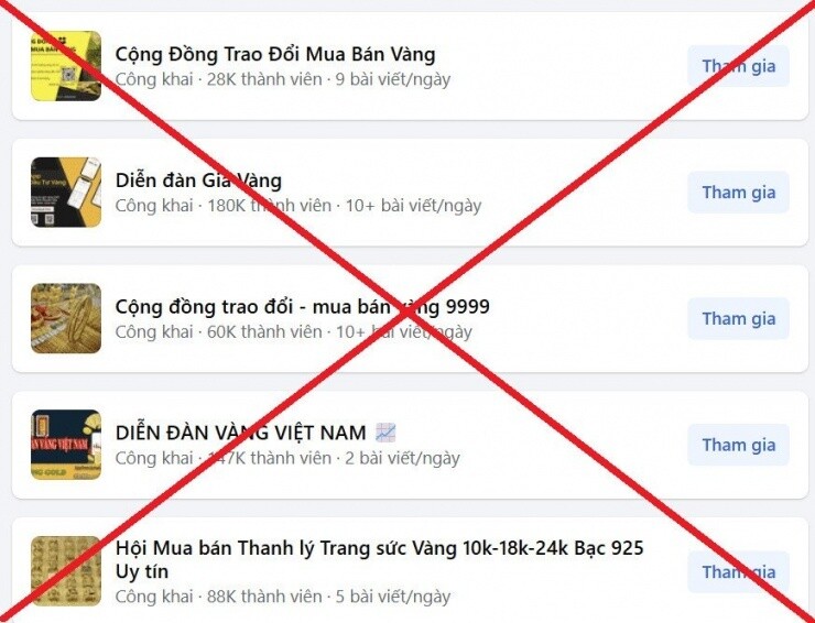 Dàn dựng giao dịch ở tiệm vàng, khách chuyển khoản mới biết sự thật