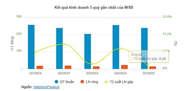 WSB sắp trả cổ tức tiền mặt 30%, hoàn tất năm chi đậm nhất lịch sử