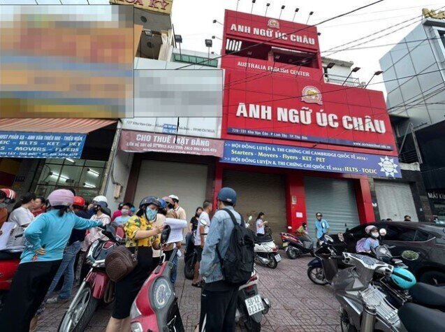Vụ trung tâm tiếng Anh đột ngột đóng cửa: Chuyển hồ sơ qua công an