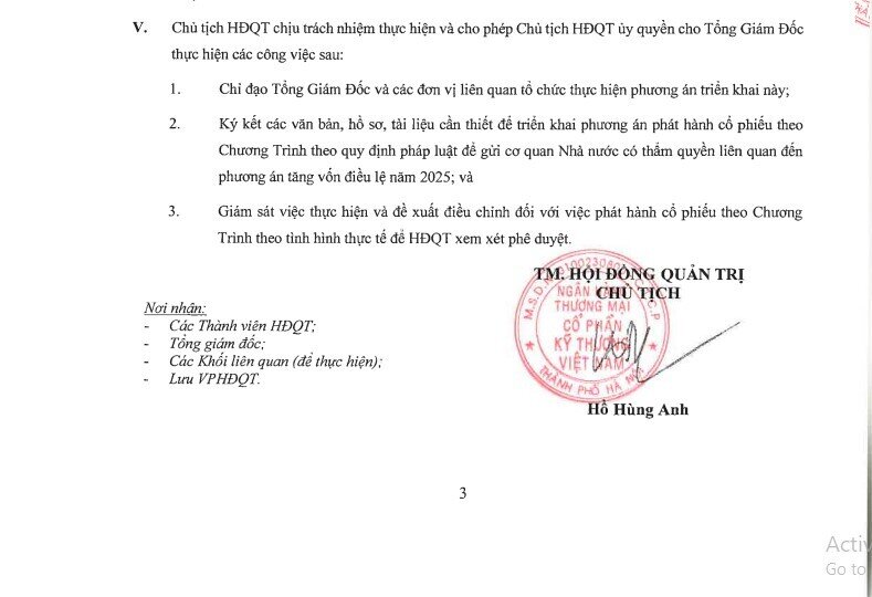 Techcombank (TCB) sắp chào bán hơn 21 triệu cổ phiếu ESOP