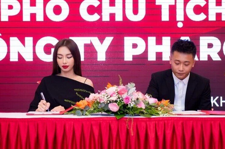 Những cộng sự của Hoa hậu Thùy Tiên ở công ty bán buôn thực phẩm, mỹ phẩm