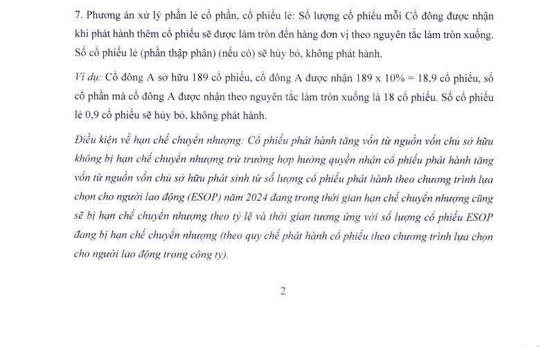 FTS tăng vốn điều lệ lên 3.365 tỷ đồng sau đợt phát hành cổ phiếu thưởng