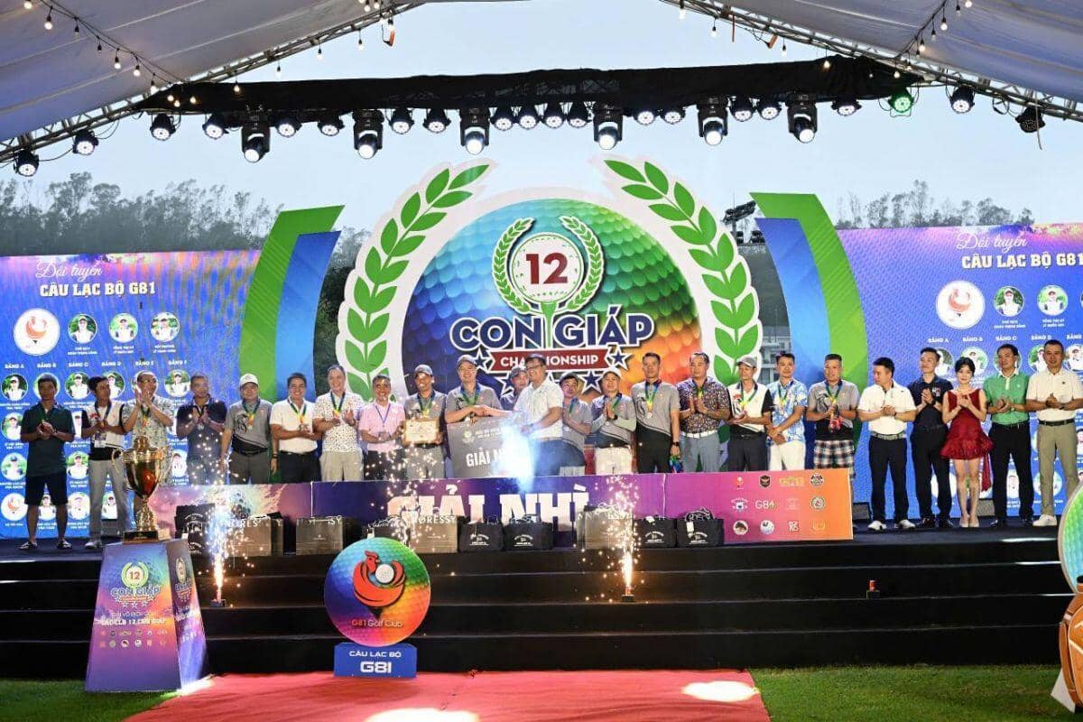 Giải Vô địch các CLB Golf 12 Con Giáp - Glory Resort 2025: Câu lạc bộ Golf 1982 chiến thắng ấn tượng, 12 "hệ tuổi" tạo nên bức tranh thể thao giàu bản sắc và ý nghĩa
