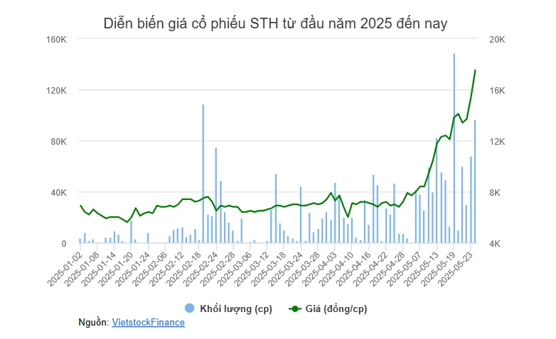 Công ty liên quan đến Tổng Giám đốc muốn trở thành công ty mẹ của STH