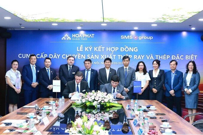 Hòa Phát sẽ xuất xưởng thép ray cao tốc đầu tiên năm 2027