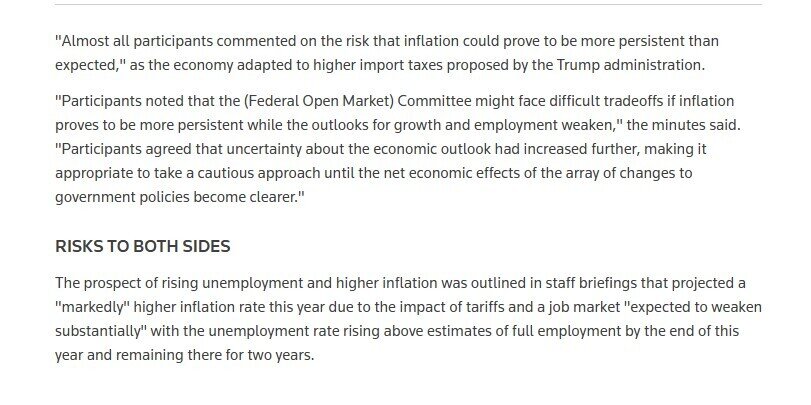 Fed thừa nhận: Nỗi lo lạm phát, thất nghiệp hiện hữu, khả năng sớm cắt giảm lãi suất càng xa vời