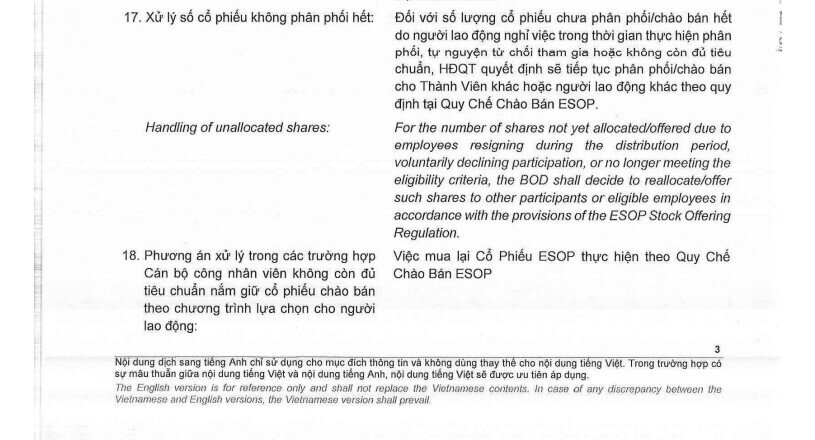 Novaland (NVL) muốn phát hành cổ phiếu 0 đồng thưởng cho nhân viên vì đã 'chịu cực' suốt 2 năm