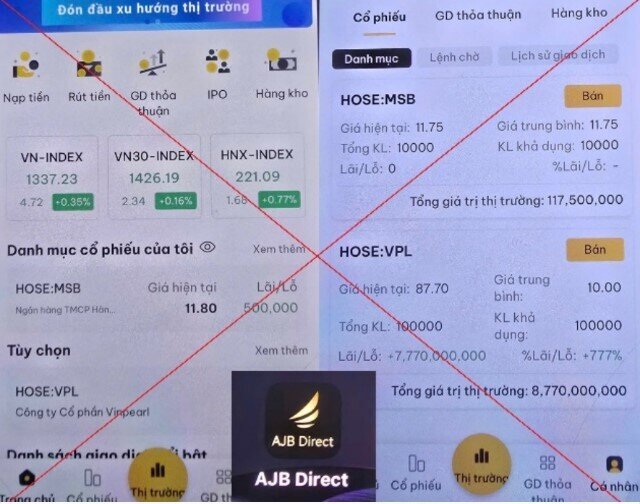 4 tỷ đồng đổi 7,77 tỷ ảo: Cú lừa đầu tư chứng khoán qua app giả mạo